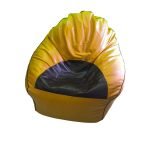 Mudha Bean Chair Classic Yellow & Black