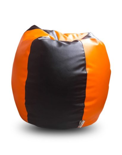 Classic Bean Bag Orange & Black Stripes