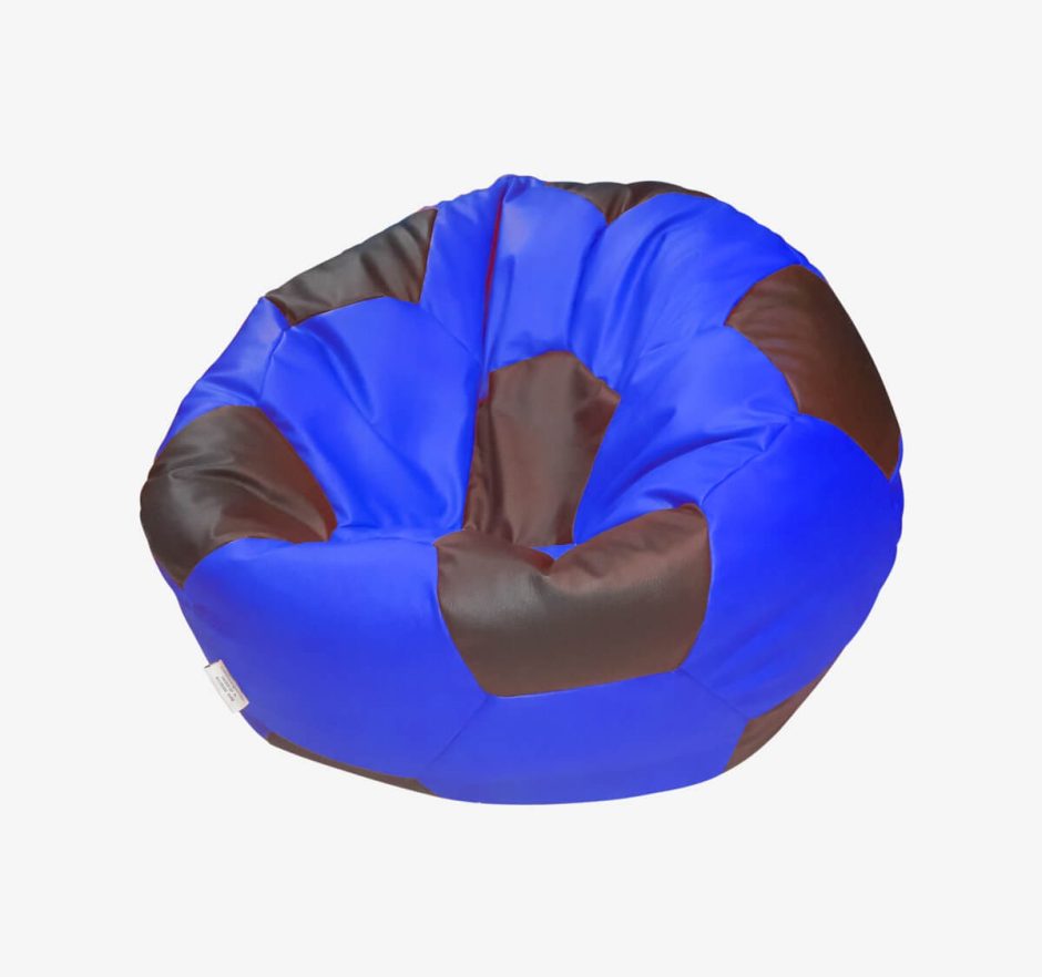 Soccer Bean Bag Classic - Blue & Black