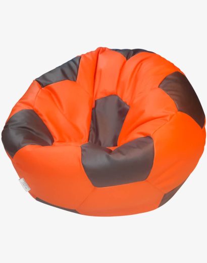 Soccer Bean Bag Classic - Orange & Black