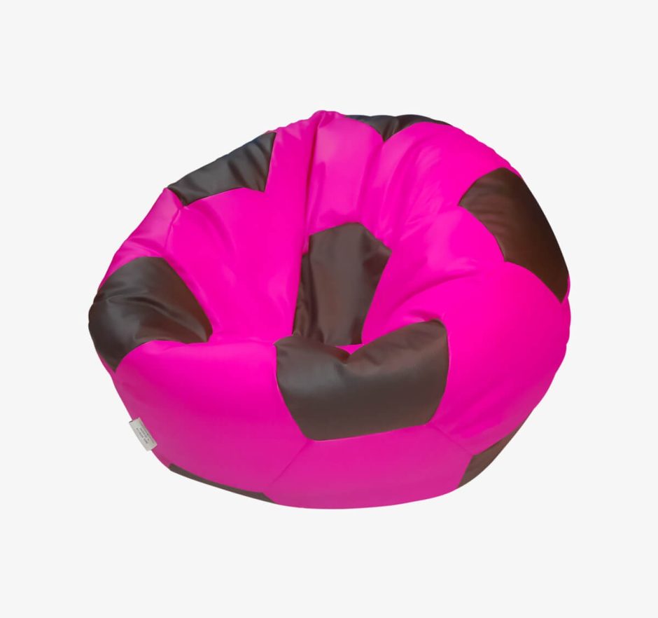 Soccer Bean Bag Classic - Pink & Black