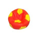 Soccer Bean Bag Classic - Red & Yellow