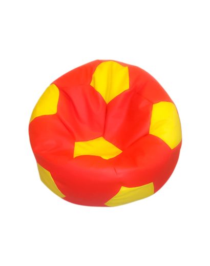 Soccer Bean Bag Classic - Red & Yellow