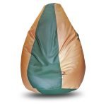 Classic Bean Bag Bottle Green & Camel Stripes