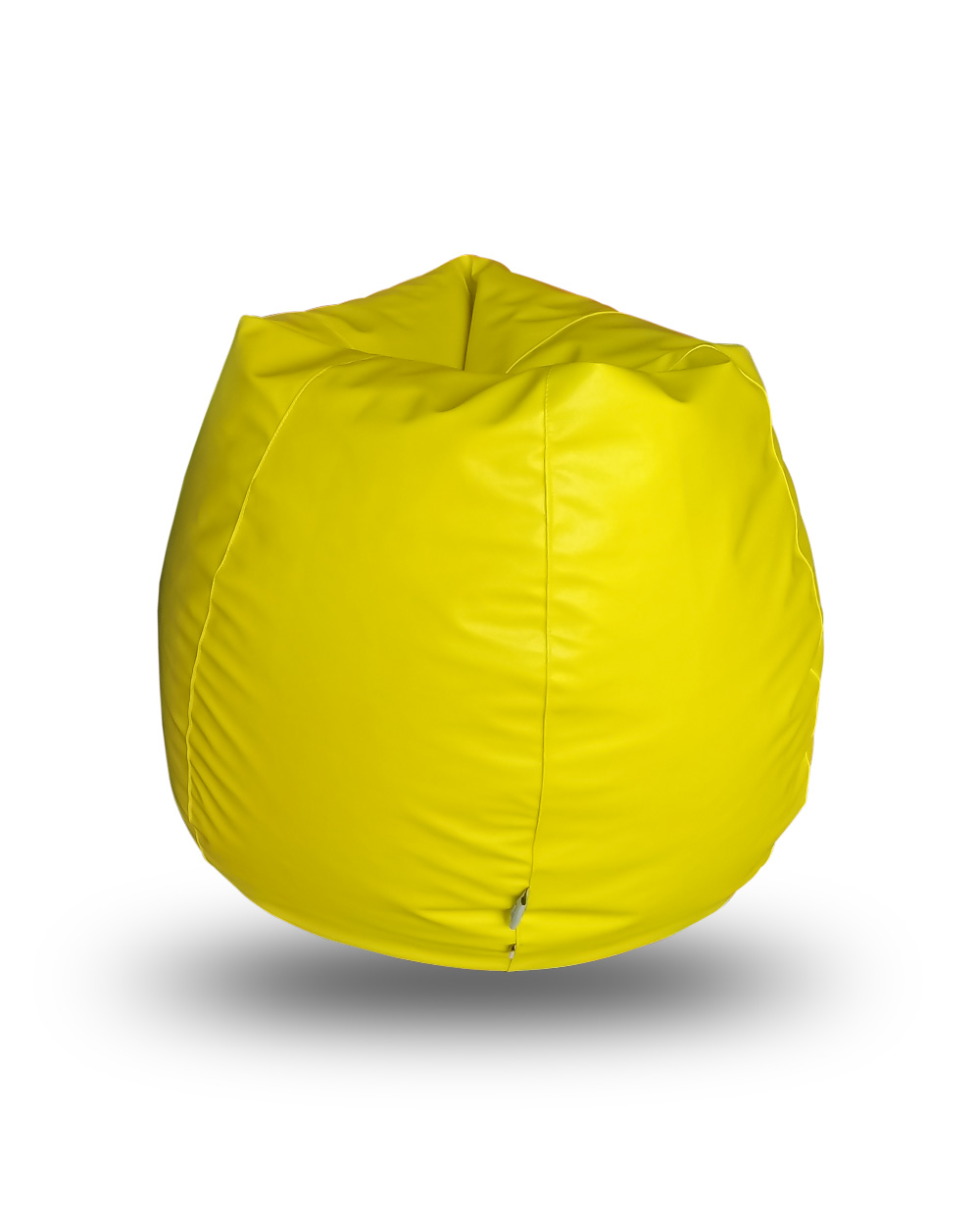 Part Of Interior With Yellow Beanbag 3d Rendering Stock Photo - Download  Image Now - Bean Bag, Living Room, Home Decor - iStock