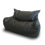Bean Couch Double Seater Black