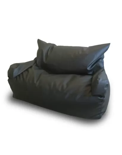 Bean Couch Double Seater Black